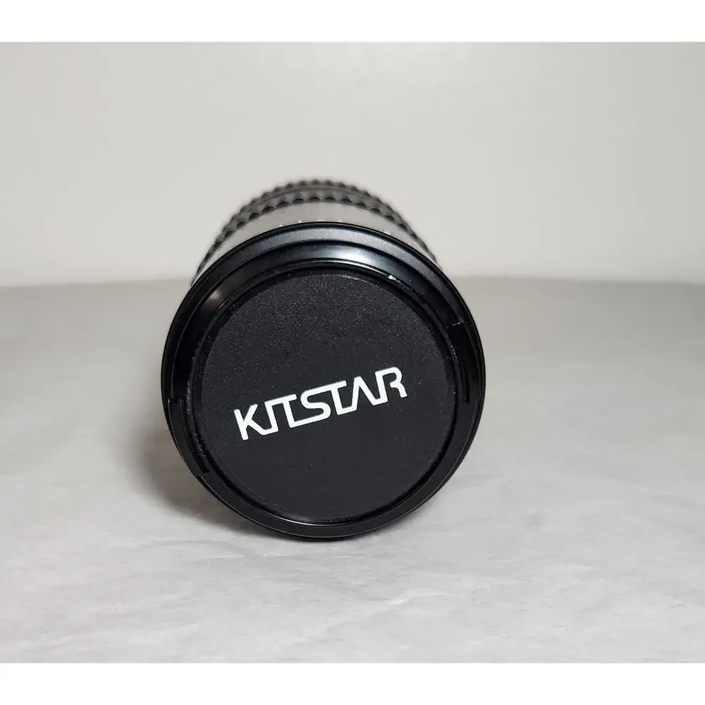 Pentax Kitstar Zoom Multicoated 1:4.5 F=80-200MM No. 8120616 55 Lens W/Caps